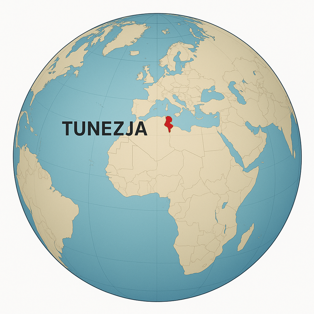 gdzie leży tunezja